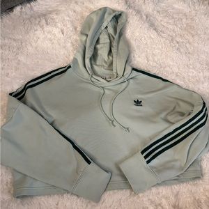 Adidas Cropped Hoodie